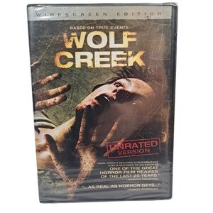 Wolf Creek Unrated Widescreen Horror - Based On True Events DVD SEALED